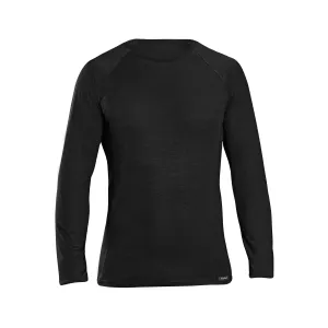 Gripgrab Merino Polyfibre Long Sleeve Base Layer Black | Buy Gripgrab Merino Polyfibre Long Sleeve Base Layer Black here | Outnorth