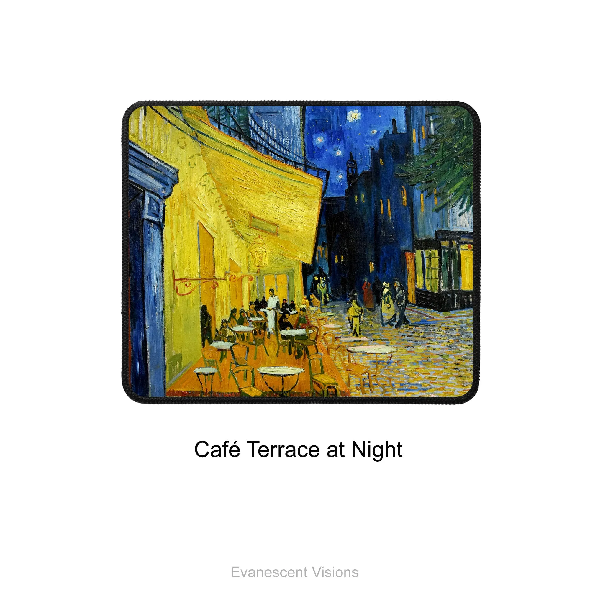 Van Gogh Starry Night Decorative Art Mouse Mat, Mouse Pad